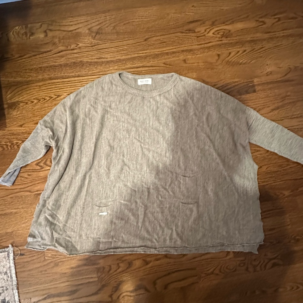 Gray Women's Tunic Top